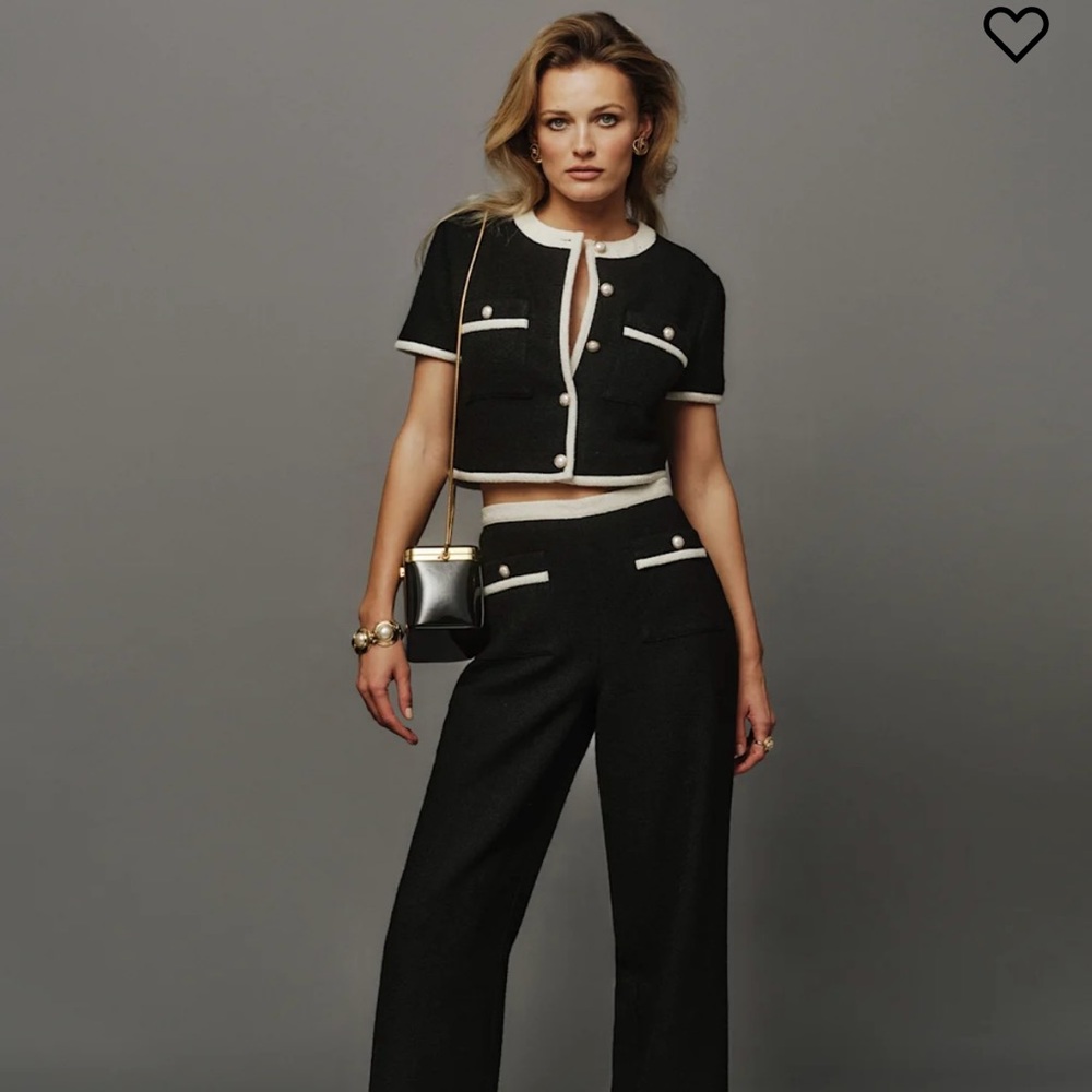 Blair Black and White Two-Piece Set NWT